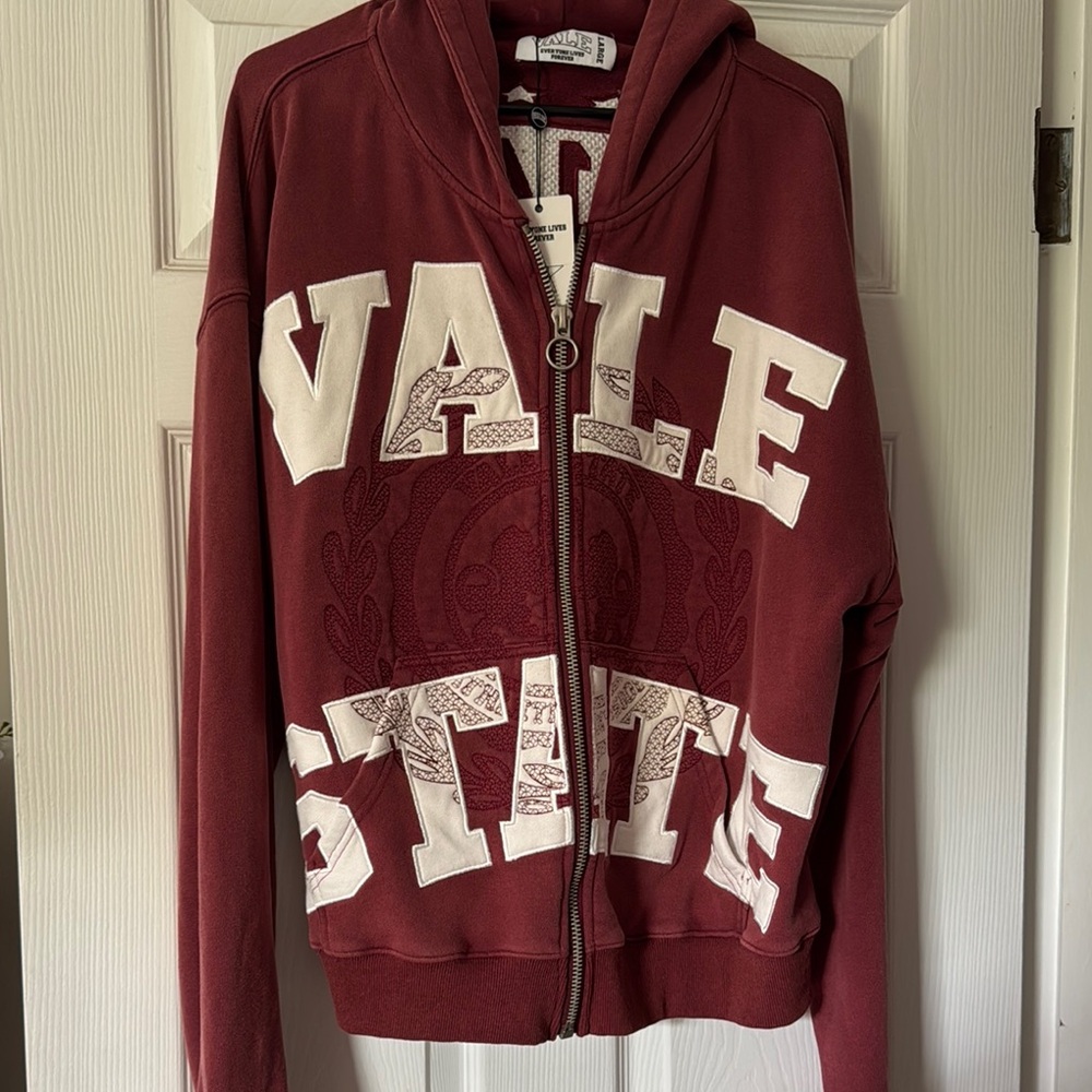 Vale State Maroon Hoodie
